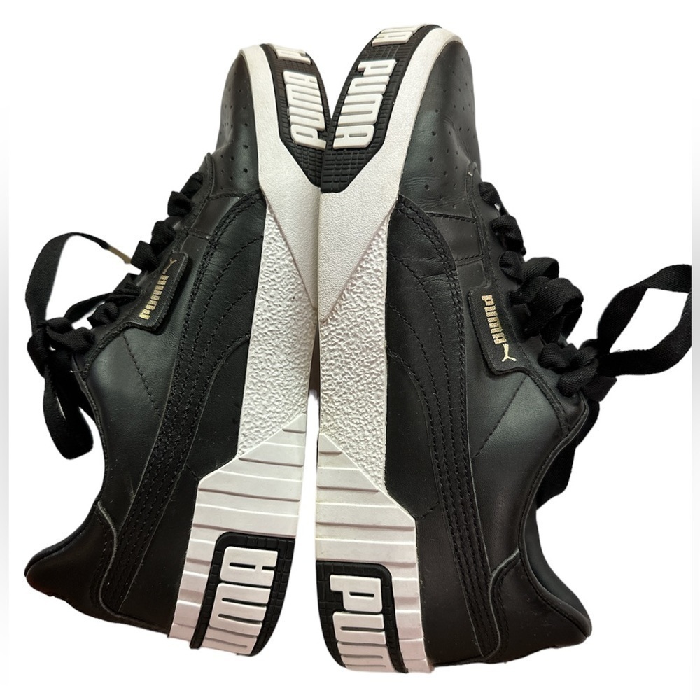 Womens Puma Cali Bold Black/White Sneakers Size 7.5 - Picture 5 of 7